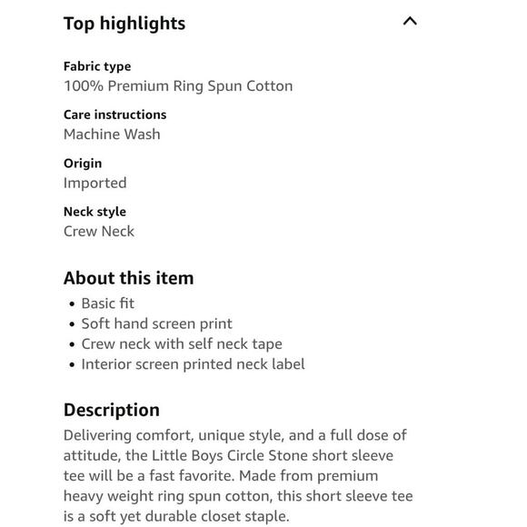 Volcom Boys' Size XL Black Circle Stone Short Sleeve Tee Crew Neck - Picture 4 of 6